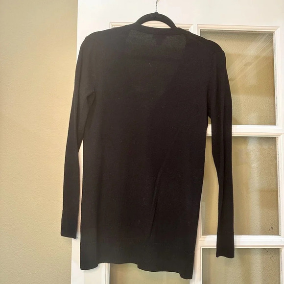 Classic Black OLD NAVY Long Line Tunic Cardigan Sweater - small - Picture 7 of 7